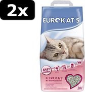 2x EUROKAT'S BABYPOEDER 20LTR