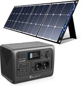Bluetti EB55 - Solar Power Station - Powerbank 537Wh - 700W - Zonnepaneel 200W
