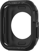 Spigen Rugged Armor TPU Hoesje Geschikt voor Apple Watch SE (44mm) - Zwart