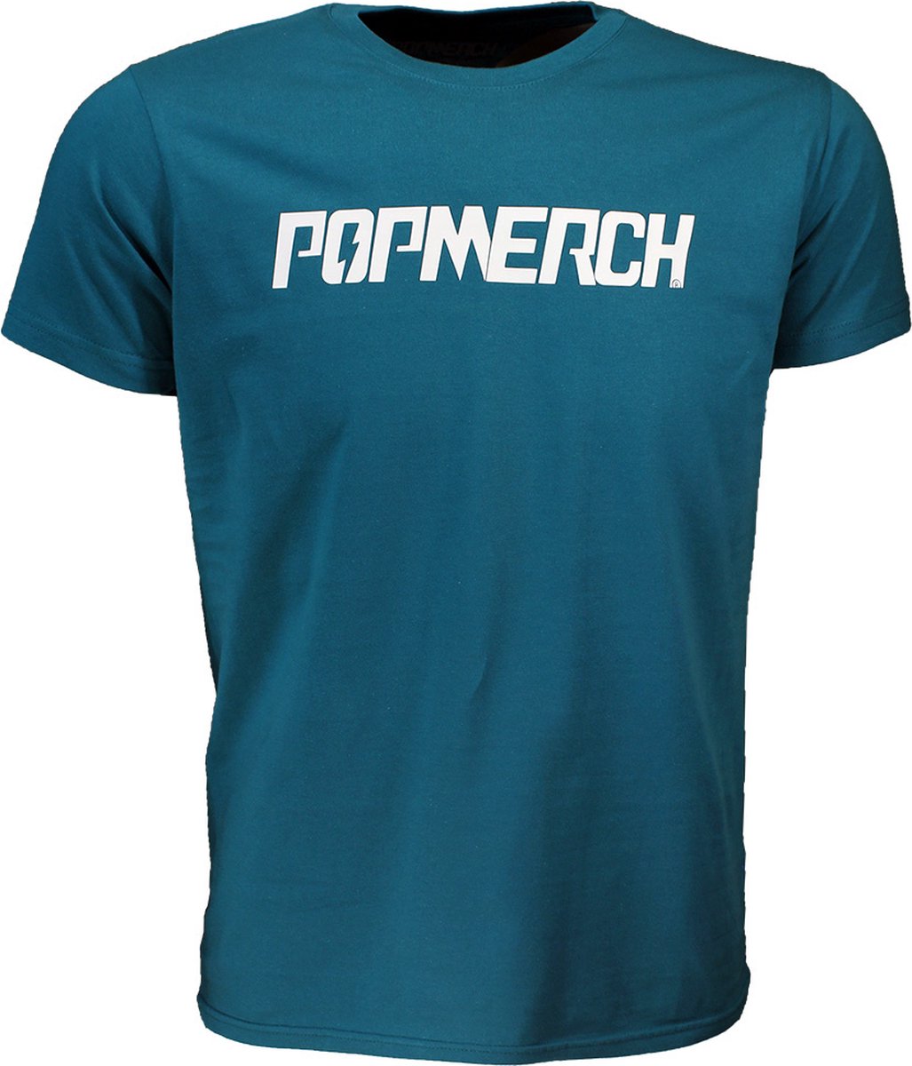 Popmerch Originals Ocean Blue T-Shirt - Origineel Design - XL