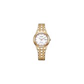 Citizen Damen-Uhren Analog Eco-Drive One Size Gold 32020853