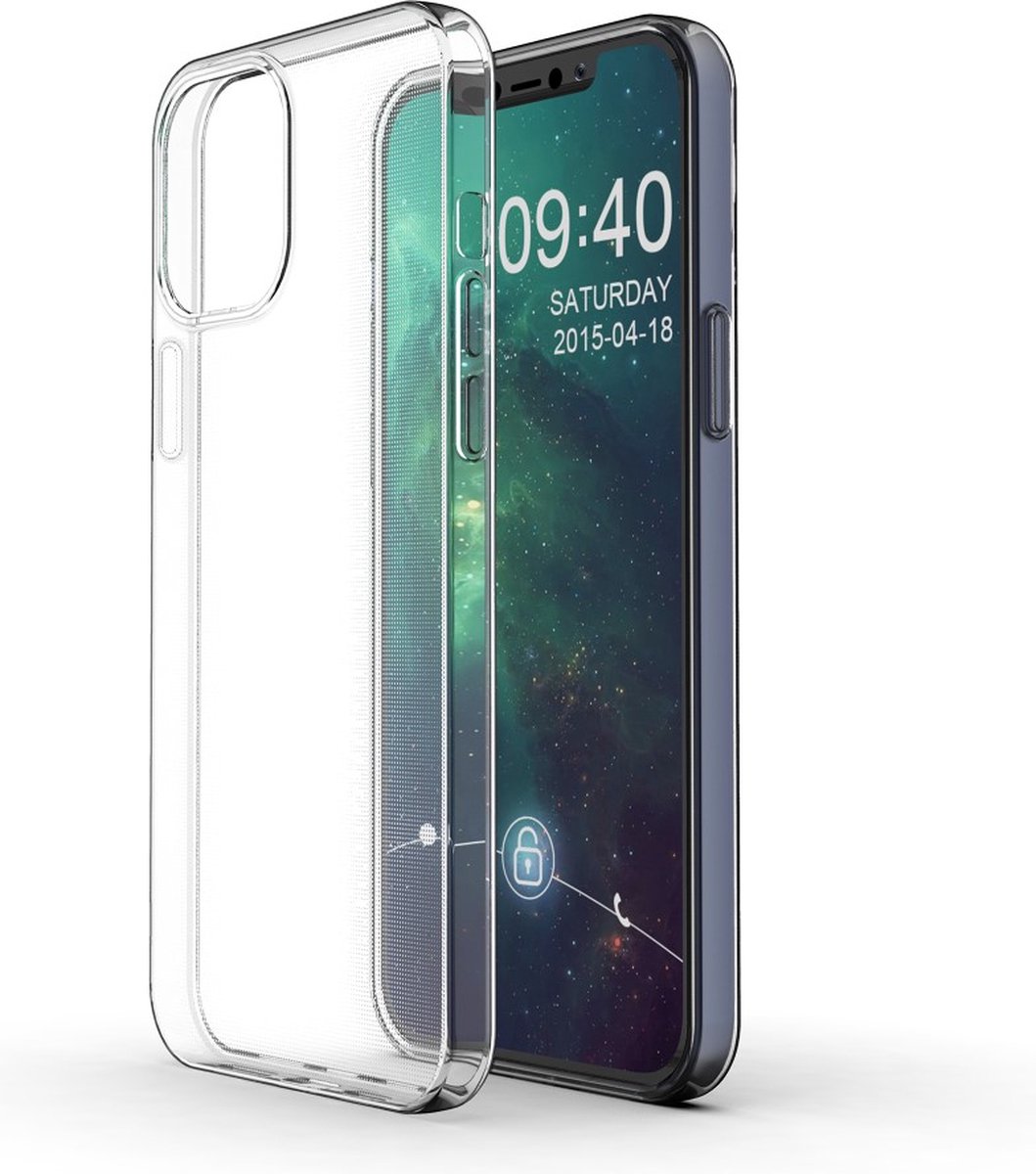 Peachy TPU hoesje geschikt voor iPhone 12 Pro Max - transparant