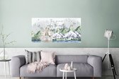Poster Quotes - This prince rules the castle - Spreuken - Kids - Baby - Jongens - 120x60 cm - Poster Babykamer