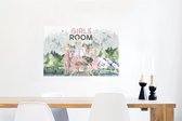 Poster Spreuken - Quotes - Meisje - Girls room - Kids - Baby - Meiden - 60x40 cm - Poster Babykamer