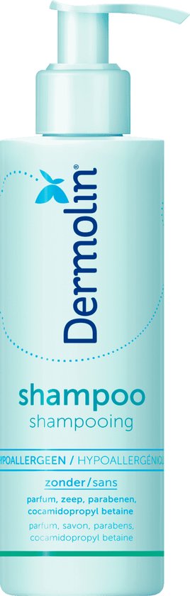 Versterken Decimale mooi zo Dermolin Shampoo - Hypoallergeen 200 ml | bol.com