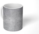 Mok - Beton - Lijn - Zilver - 350 ML - Beker - Uitdeelcadeautjes