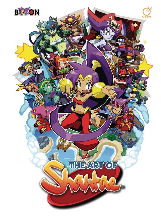 The Art of Shantae (Hardcover) - cover