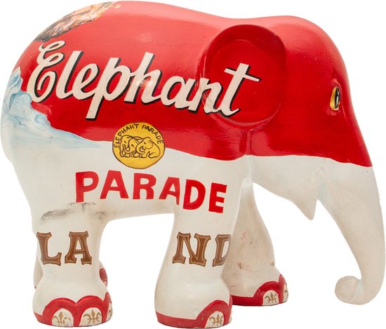Elephant Parade - Elephant Pop Art - Handgemaakt Olifanten Beeldje - 15cm