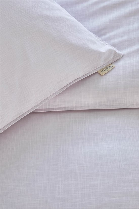 Walra Dekbedovertrek Vintage Cotton - 140x220 - 100% Katoen - Lila van Walra — afbeelding 3