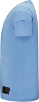 Retour jongens Touzani t-shirt Knock Slate Blue