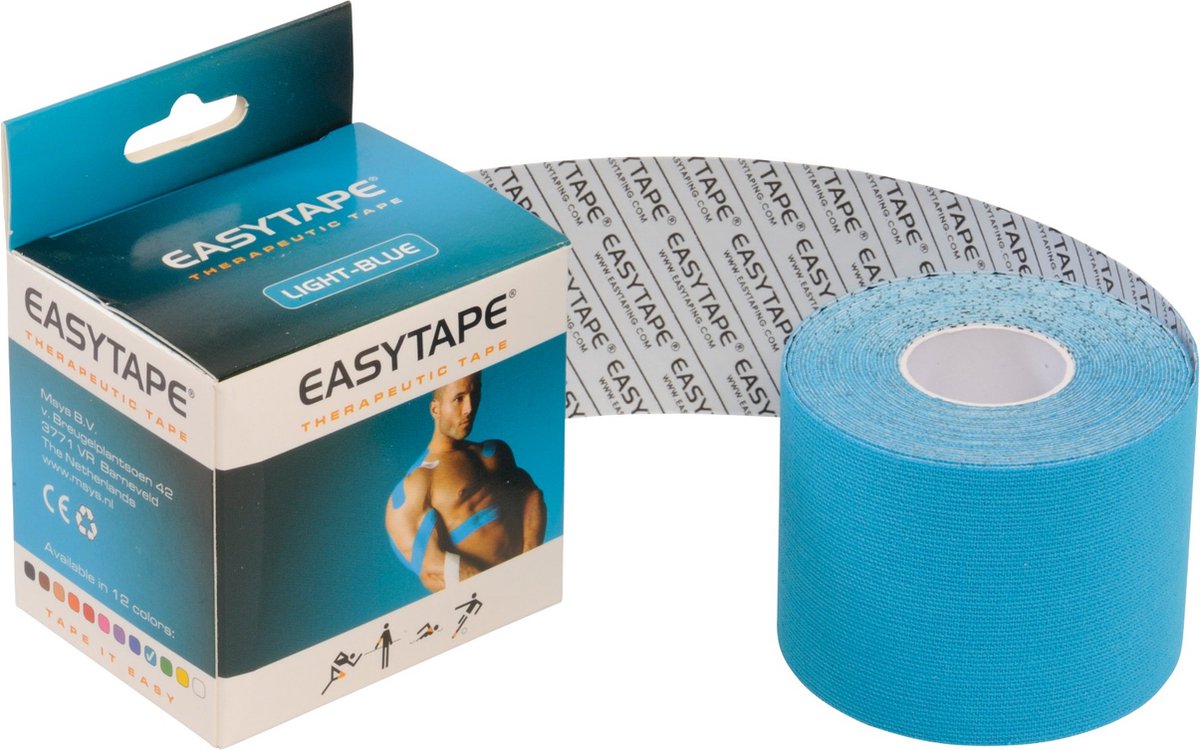 Easytape Lichtblauw Elastische sporttape Medical tape
