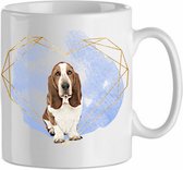 Mok Basset 3.1| Hond| Hondenliefhebber | Cadeau| Cadeau voor hem| cadeau voor haar | Beker 31 CL