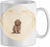 Mok poedel 3.5| Hond| Hondenliefhebber | Cadeau| Cadeau voor hem| cadeau voor haar | Beker 31 CL