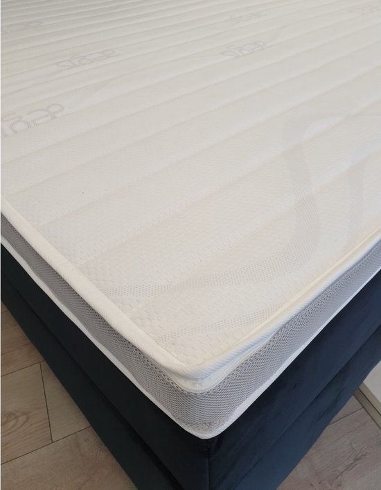 Surmatelas Topper - Mousse Froide HR60 - Prestige Aegis - Anti Allergie - Souple & Soutien - Env. 12 cm d'épaisseur