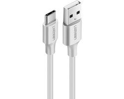 UGREEN USB-A naar USB-C Kabel 2.4A Fast Charge 2 Meter Wit