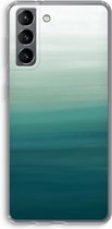 Case Company® - Samsung Galaxy S21 hoesje - Ocean - Soft Cover Telefoonhoesje - Bescherming aan alle Kanten en Schermrand