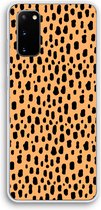 Case Company® - Samsung Galaxy S20 hoesje - Panter - Soft Cover Telefoonhoesje - Bescherming aan alle Kanten en Schermrand