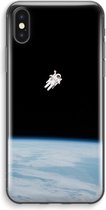 Case Company® - iPhone XS Max hoesje - Alone in Space - Soft Cover Telefoonhoesje - Bescherming aan alle Kanten en Schermrand