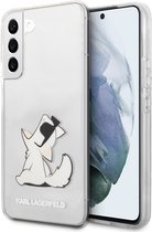 Karl Lagerfeld Choupette compatible avec Samsung Galaxy S22 Plus étui  -  Transparent