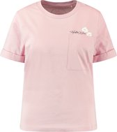 TAIFUN Dames T-shirt met borstzak GOTS