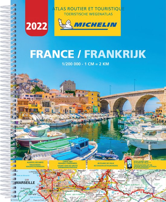 Integreren Monetair Naar boven Michelin Atlassen - Michelin Atlas Frankrijk 2022 | 9782067253766 | Boeken  | bol.com