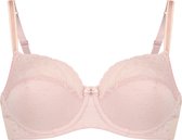 Hunkemöller Dames Lingerie Niet-voorgevormde beugel bh Sophie  - Roze - maat D90