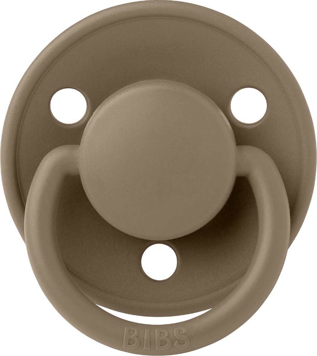 Goedkoopste Bibs De Lux Dark Oak Silicone Fopspeen 1010243C