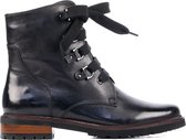 Everybody Veterboots Dames / Laarzen / Damesschoenen - Leer - 11682 - Zwart - Maat 36