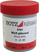 Glazuur voor klei, wit, 200 ml/ 1 Doosje