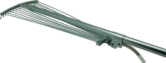 Benson Bladhark met 15 tanden - Verstelbare steel - Metaal - 155 cm - 43 cm werkbreedte van Benson — afbeelding 3