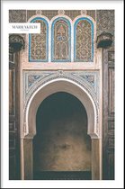 Walljar - Mosaic Arch - Muurdecoratie - Poster
