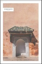 Walljar - Moroccan Wall - Muurdecoratie - Poster