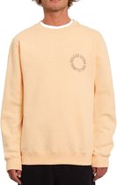 Volcom Shockwave Crew Sweater - Cream Blush
