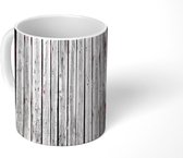 Mok - Plank - Patronen - Retro - Mokken - 350 ML - Beker - Uitdeelcadeautjes