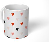 Mok - Romantisch cadeau - Valentijnsdag - Hart - Design - Mokken - 350 ML - Beker - Uitdeelcadeautjes