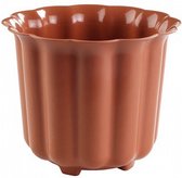 bloempot Marbella 1,8 liter 17 x 14 cm bruin