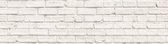 muursticker Backsplash White Bricks 45x180cm PVC wit