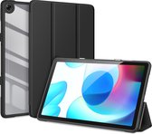 Dux Ducis - Housse pour tablette compatible avec Realme Pad - 10,4 pouces - Série Toby - Fonction Sleep/réveil automatique - Tri-Fold Book Case - Zwart
