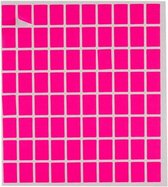 etiketten zelfklevend 12 x 18 mm papier roze 400 stuks