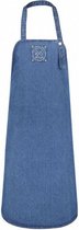 keukenschort Denim 85 x 60 cm donkerblauw