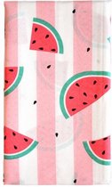 tafelkleed Samba 140 x 180 cm polykatoen roze