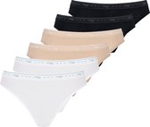 sloggi Dames Tai slip 6-pack 24/7 100