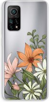 Case Company® - Xiaomi Mi 10T hoesje - Floral bouquet - Soft Cover Telefoonhoesje - Bescherming aan alle Kanten en Schermrand