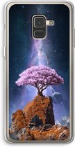 Case Company® - Samsung Galaxy A8 (2018) hoesje - Ambition - Soft Cover Telefoonhoesje - Bescherming aan alle Kanten en Schermrand