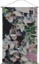 wanddoek Cosy Eucalyptus led 66 x 110 cm textiel