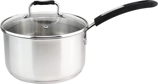 Millvado Urban Collection - Stainless Steel Sauce Pan - 1.6L Sauspan met Deksel