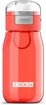drinkfles Flip junior 475 ml polypropyleen 18,2 cm rood