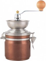 koffiemolen 2,4 liter 11,5 x 18,5 cm RVS koper