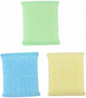 schuurspons 11,5 x 10 x 1,8 cm 3 stuks