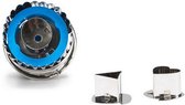 uitsteekvormen Linzer 5 cm rvs zilver 4-delig